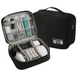 Сумка-органайзер для аксессуаров к ноутбуку кейс универсальный дорожный для кабелей и зарядки черный S134 фото 1